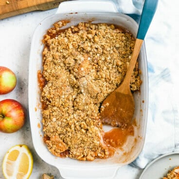 Apple crumble