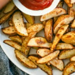 Baked potato wedges