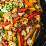 Cauliflower stir fry