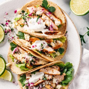 Chicken tacos