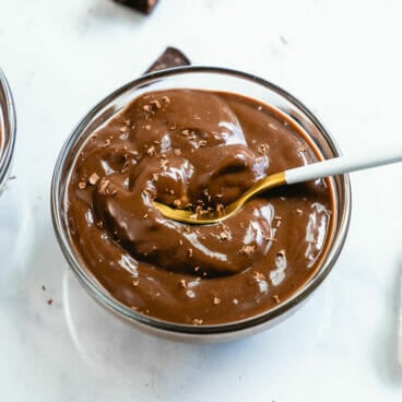 Vegan chocolate pudding