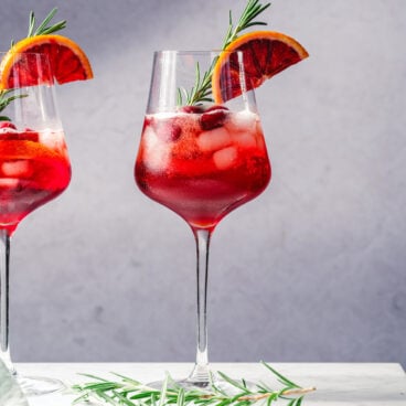 Cranberry Aperol Spritz