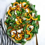 Salad with delicata squash