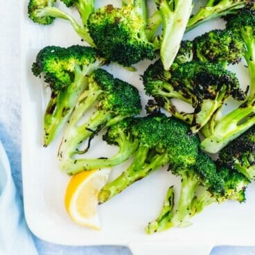 Grilled broccoli