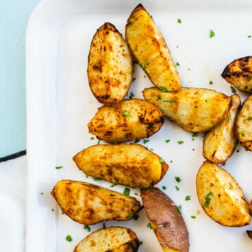 Grilled potatoes