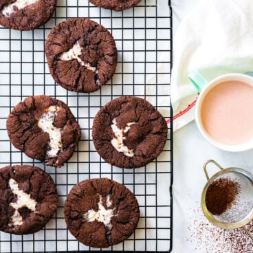 Hot Chocolate Cookies