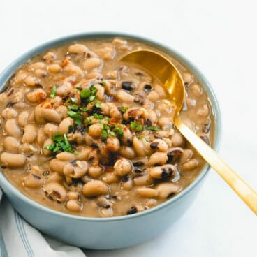 Instant Pot black eyed peas