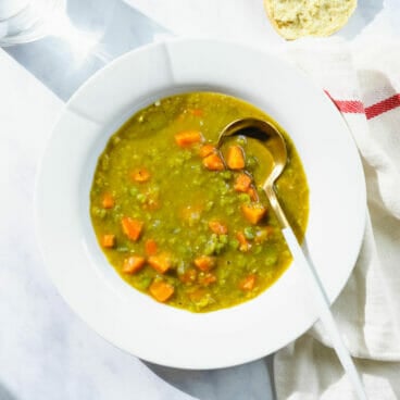 Instant pot split pea soup