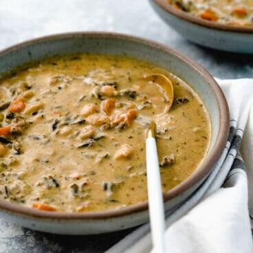 Wild Rice Soup Recipe | Instant Pot Wild Rice Soup | Wild rice mushroom soup