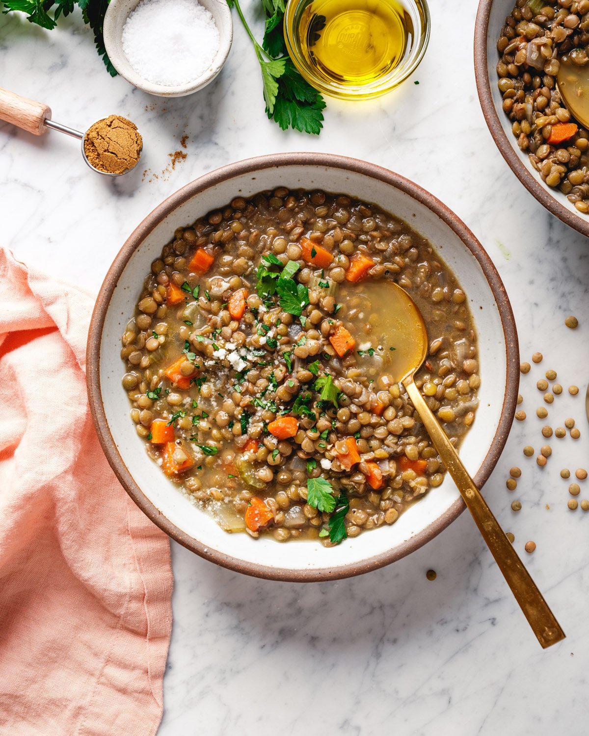 Lentil soup