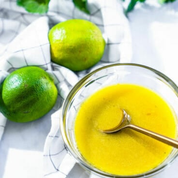 Lime vinaigrette