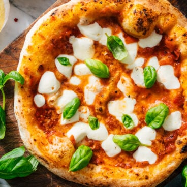 Margherita pizza