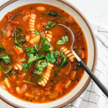 Instant Pot minestrone soup