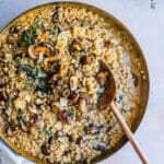 Mushroom risotto