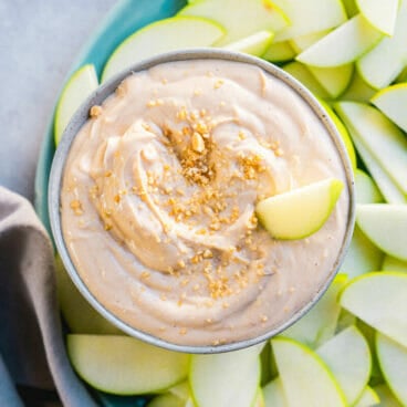 Peanut butter dip