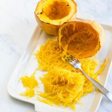 Roasted spaghetti squash