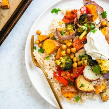 Sheet pan dinner