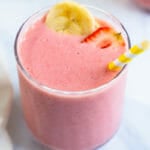 Strawberry banana smoothie