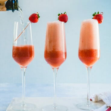 Strawberry mimosa