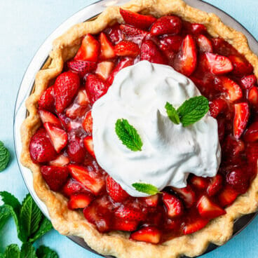 Strawberry pie