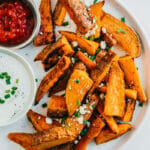 Sweet potato wedges