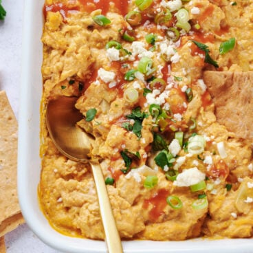 Vegetarian Buffalo Chicken Dip