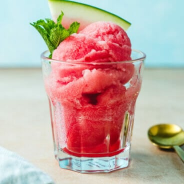 Watermelon sorbet